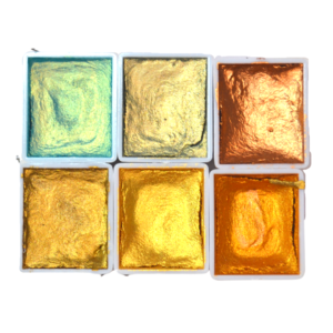 Shimmer Solid Watercolor Autumn Whispers