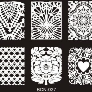 stempelplaat stamping plate nailart ambynailsshop