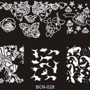 stempelplaat stamping plate nailart ambynailsshop
