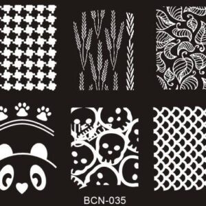 stempelplaat stamping plate nailart ambynailsshop