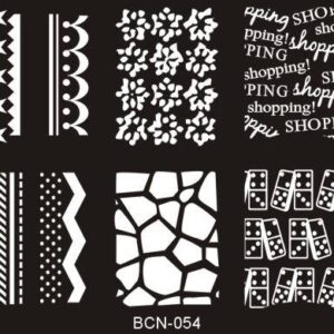 stempelplaat stamping plate nailart ambynailsshop