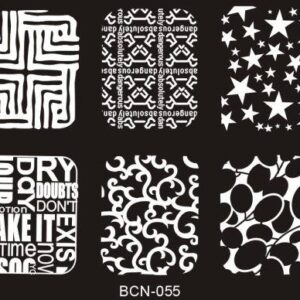 stempelplaat stamping plate nailart ambynailsshop