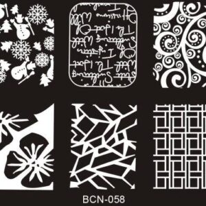 stempelplaat stamping plate nailart ambynailsshop