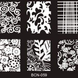stempelplaat stamping plate nailart ambynailsshop