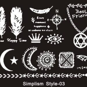 stempelplaat stamping plate nailart ambynailsshop